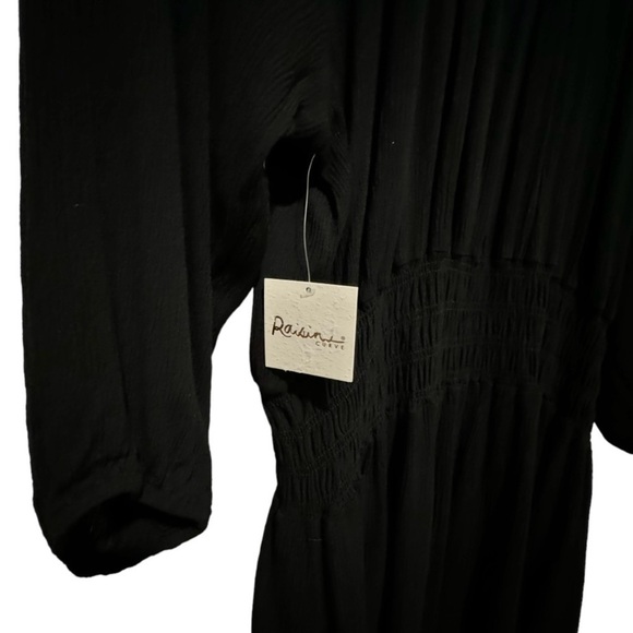 Raisins Curve Trendy Plus Size Maui Dress Cover-Up Size 2X Color Black - Picture 7 of 9
